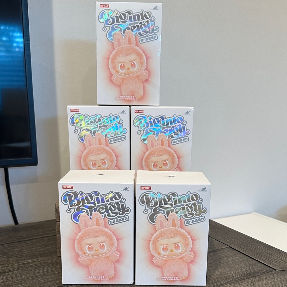 NEW IN BOX POP MART LABUBU BIG INTO ENERGY